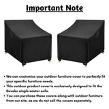Outdoor Single Seater Sofa Cover