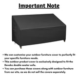 Outdoor Double Seater Sofa Cover