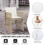 10 Seater Outdoor Rattan Wicker Dinning Set