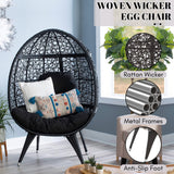 Outdoor All-Weather Wicker Egg Chair