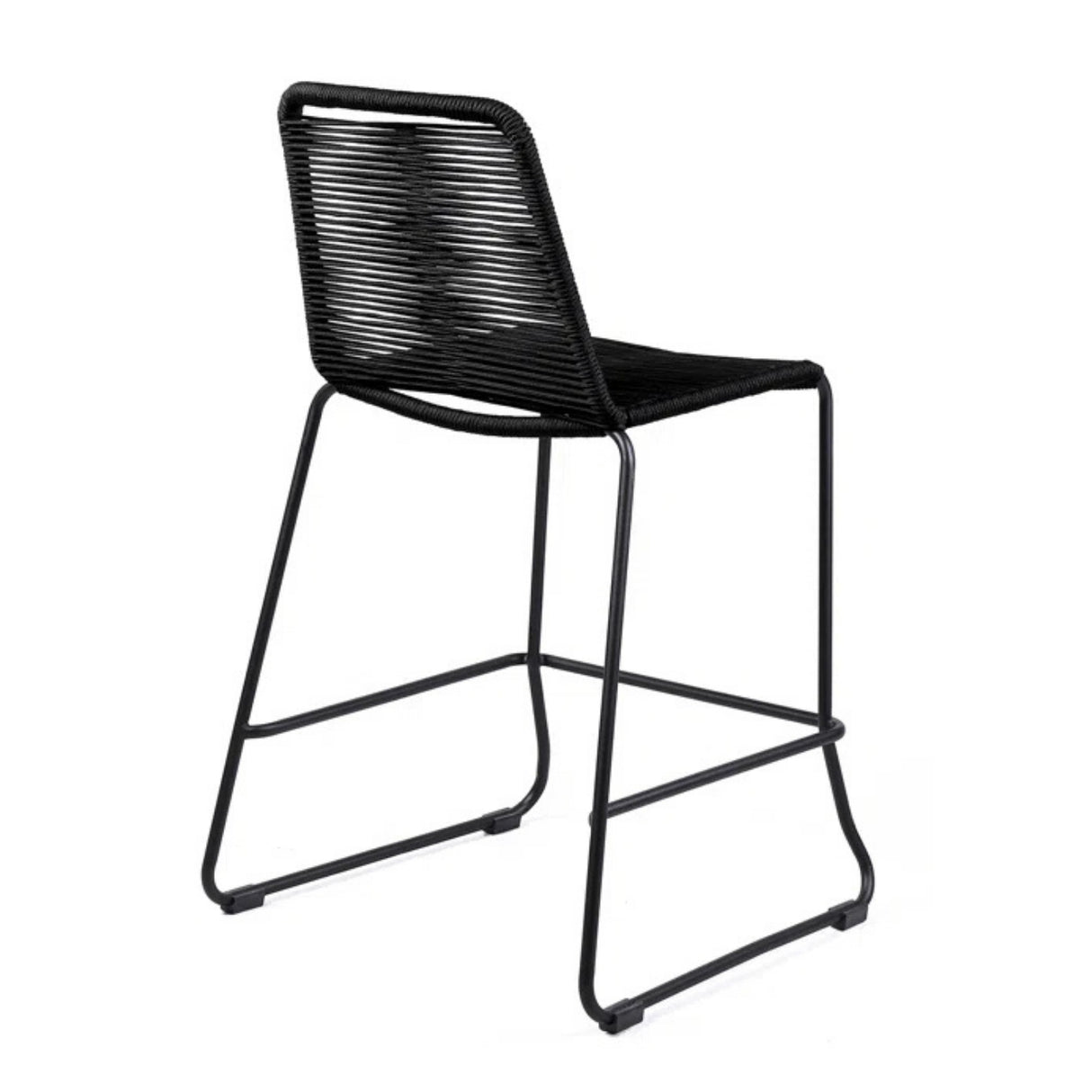 2-Piece Outdoor Rope Bar Chairs – Stylish Comfort Built to Last