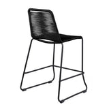2-Piece Outdoor Rope Bar Chairs – Stylish Comfort Built to Last