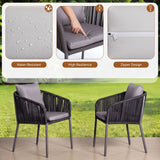 Outdoor Rope 5-Piece Patio Dining Set