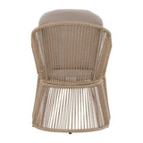2-Piece Outdoor Rope Patio Chairs