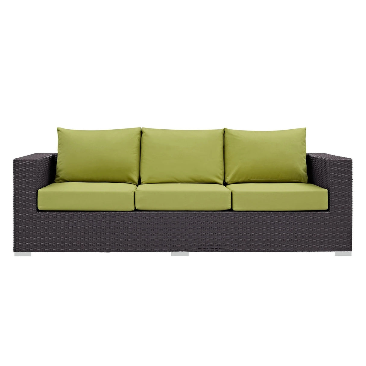 Outdoor All-Weather Wicker 3-Seater Sofa