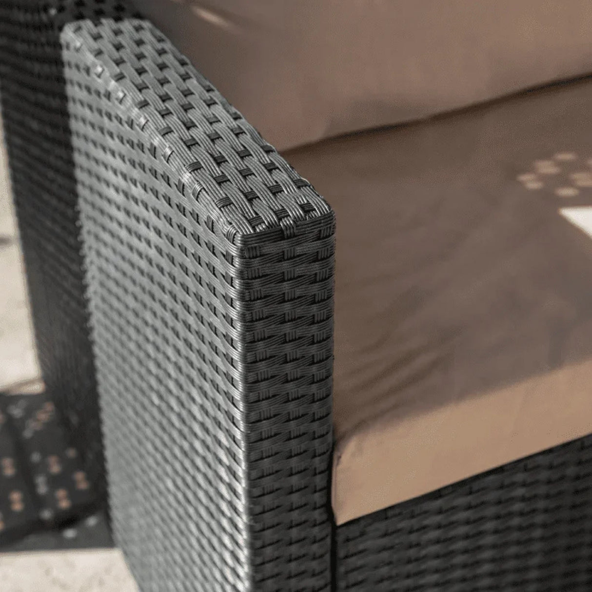 Outdoor All-Weather Rattan Wicker Three Seater Sofa