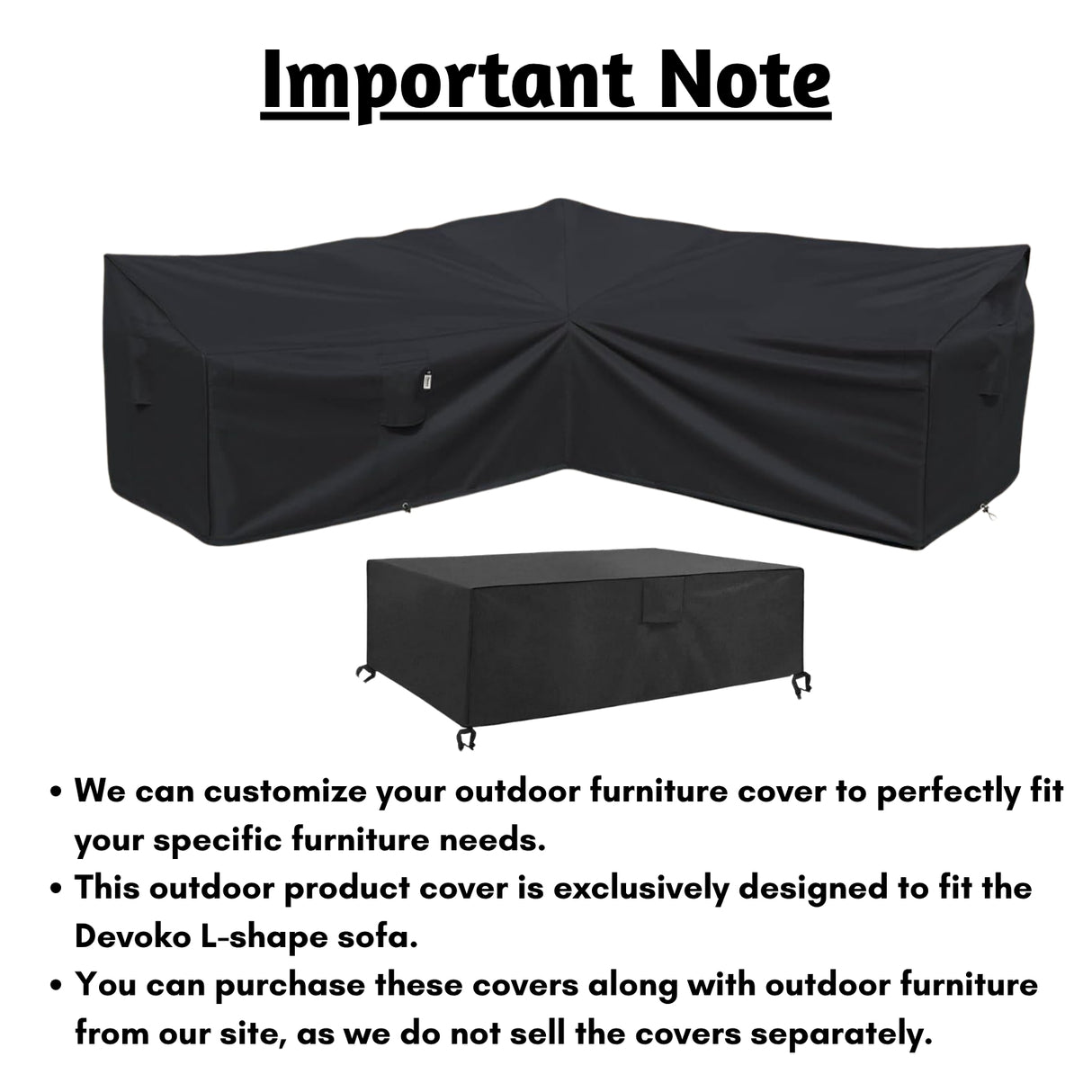 L-Shape Sofa Set Cover
