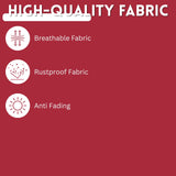 9ft Red Color Outdoor Patio Umbrella with Centre Pole