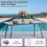 Outdoor Rope 5-Piece Patio Dining Set