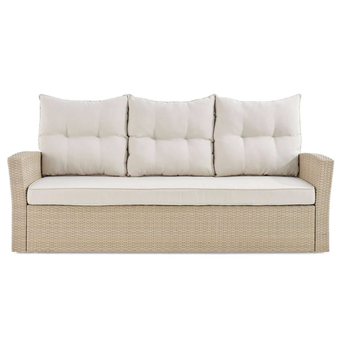 3-Seater Outdoor Rattan Wicker Patio Sofa