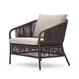 2-Piece Outdoor Rope Single Seater Sofa