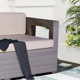 3-Seater Outdoor Rattan Wicker Patio Sofa