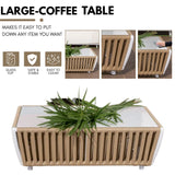 All-Weather Rope 4- Seater Sofa Set With Glass Top Table