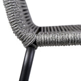 2-Piece Outdoor Rope Bar Chairs – Stylish Comfort Built to Last