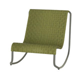 Outdoor Rope Patio Conversation Set with 2 Lounge Chairs & Round Center Table