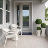 Outdoor Hourglass Design Set of 3 Wicker Planters (White)