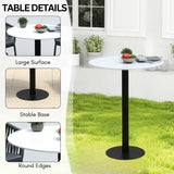 Premium Outdoor Rope Bar Set With a High-Top Round Table
