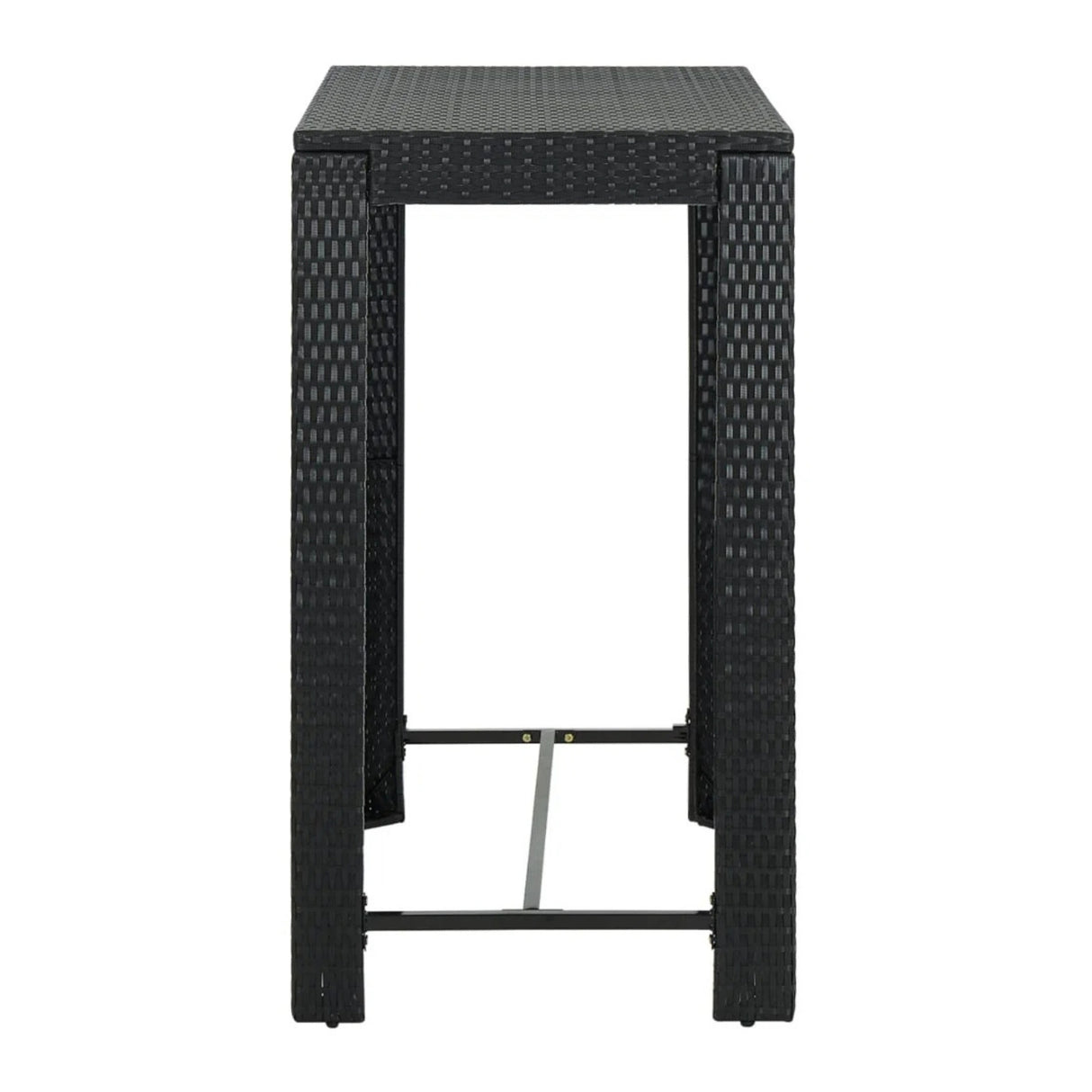 Outdoor Rattan Wicker High Top Bar Table