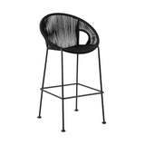 2-Piece Outdoor Rope Bar Chairs – Stylish Comfort Built to Last