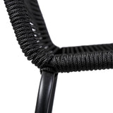 2-Piece Outdoor Rope Bar Chairs – Stylish Comfort Built to Last