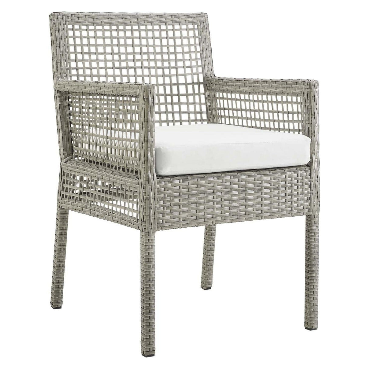 1-Piece Outdoor Rattan Wicker Patio Dining Chair