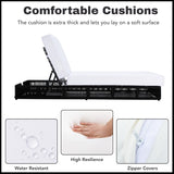 Outdoor All-Weather Rope Lounger with Cushions