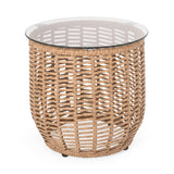 3 Piece Garden Outdoor Rope Patio Set