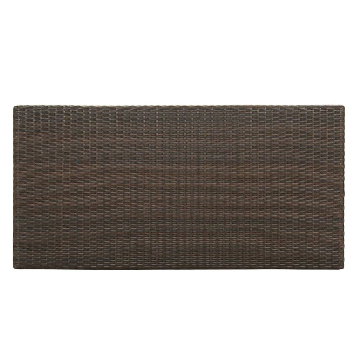 Outdoor Rattan Wicker Bar Table with High-Top Design