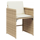 Outdoor Rattan Wicker Dinning Set 9-Piece