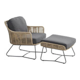 Outdoor All-Weather Rope Footstool