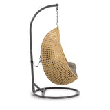 Hanging Egg Swing Chair (Beige and Dark Grey)