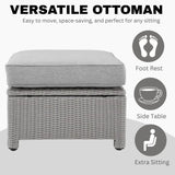 5 Pieces Patio Furniture Set