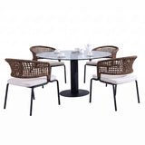 All Weather Resistant 5-Piece Outdoor Dining Set