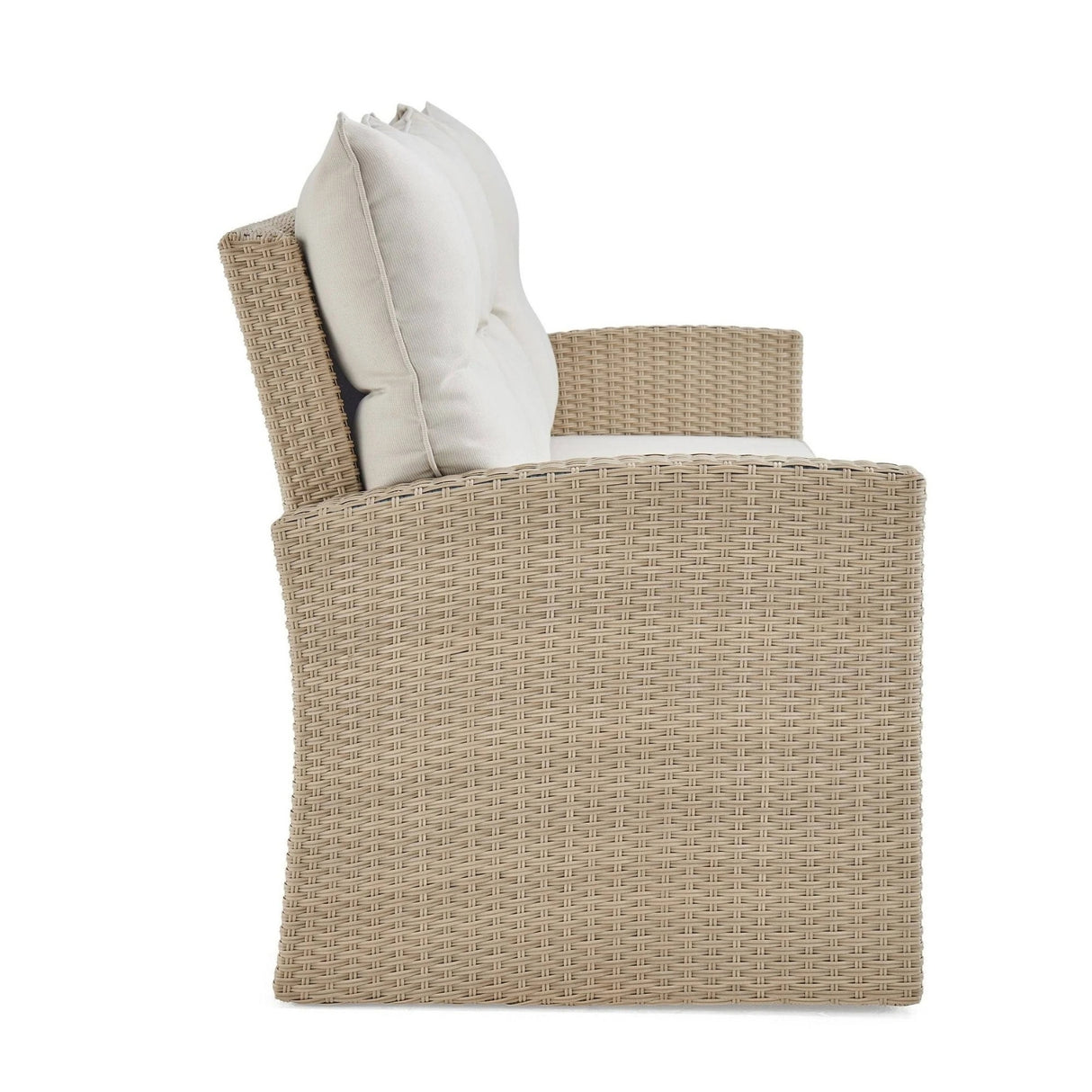 3-Seater Outdoor Rattan Wicker Patio Sofa