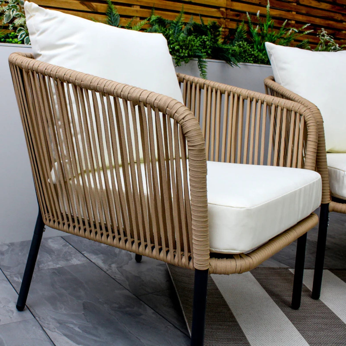 5-Seater Outdoor All-Weather Rope Sofa Set