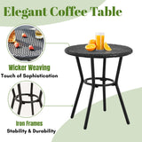 Outdoor Rope 3- Piece Patio Set