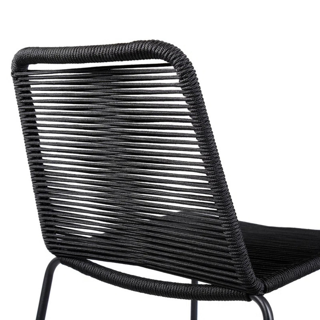 2-Piece Outdoor Rope Bar Chairs – Stylish Comfort Built to Last