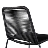2-Piece Outdoor Rope Bar Chairs – Stylish Comfort Built to Last