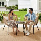 Outdoor Wicker 3-Piece Patio Set