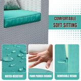 1-Piece Outdoor Wicker Single Seater Sofa