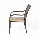 4-Piece Outdoor Rattan Wicker Patio Dining Chairs