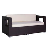 3-Seater Outdoor Rattan Wicker Patio Sofa