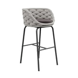 2-Piece Outdoor Rope Bar Chairs – Stylish Comfort Built to Last