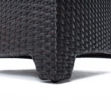 Outdoor All-Weather Rattan Wicker Three Seater Sofa