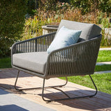 4 Piece Outdoor All-Weather Rope Sofa Set