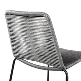 2-Piece Outdoor Rope Bar Chairs – Stylish Comfort Built to Last