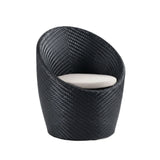 Outdoor Rattan Wicker 3-Piece Conversation Set