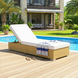 Outdoor 2-Piece Chaise Lounge Chair with Adjustable Settings and Cushions