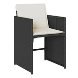 11-Piece Outdoor Rattan Wicker Dinning Set