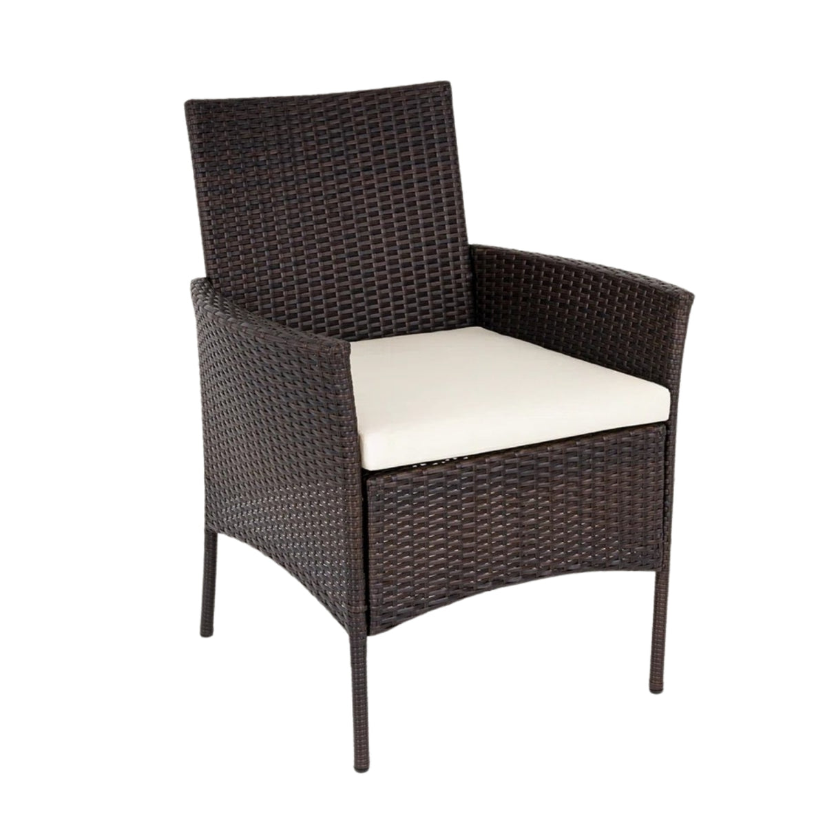 4-Piece Outdoor Rattan Wicker Patio Dining Chairs